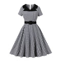 Women Spring Summer Pin Up Casual Party Dress 2026 Retro Robe 60s 50s Vintage Rockabilly 1960s 1950s Swing Dress Vestidos