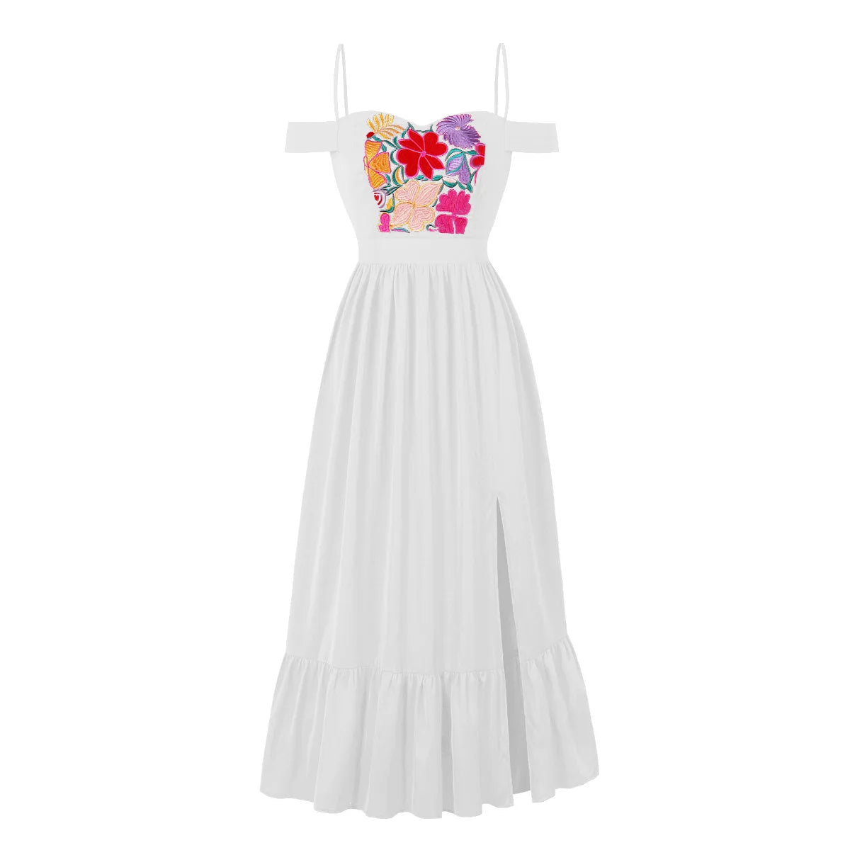 Women Embroidery Pin Up Party Long Maxi Dress 2026 Retro Robe 60s 50s Vintage Rockabilly 1960s 1950s Swing Dress Vestidos