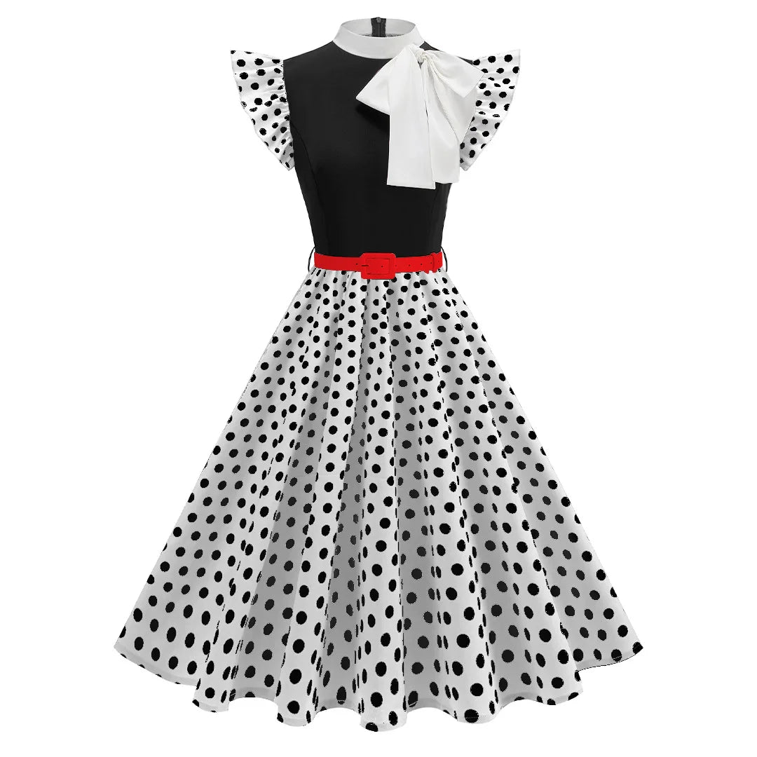 Women Summer Pin Up Casual Party Dress 2025 Short Sleeve Retro Robe 60s 50s Vintage Rockabilly 1960s 1950s Swing Dress Vestidos