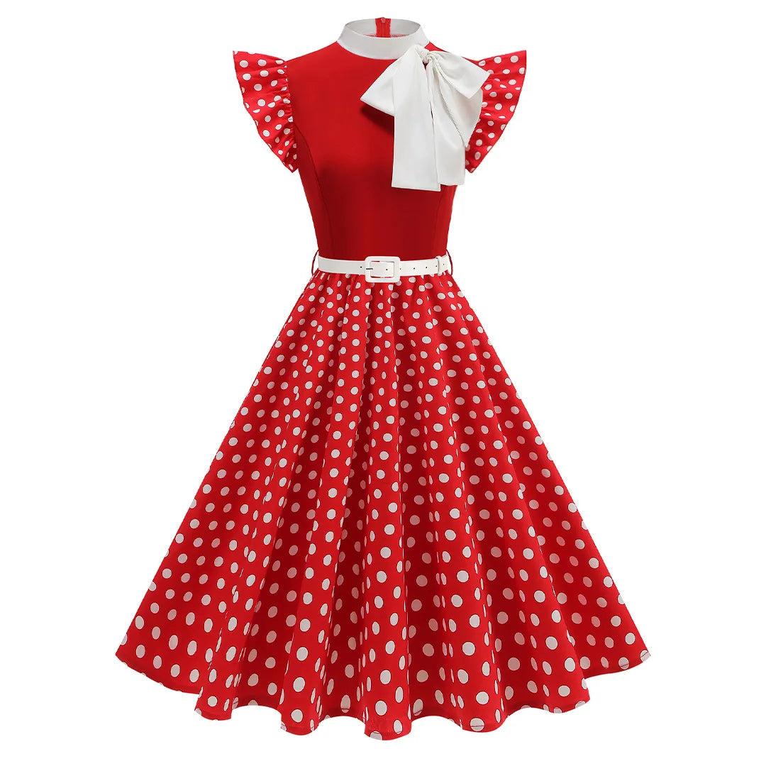 Women Summer Pin Up Casual Party Dress 2025 Short Sleeve Retro Robe 60s 50s Vintage Rockabilly 1960s 1950s Swing Dress Vestidos