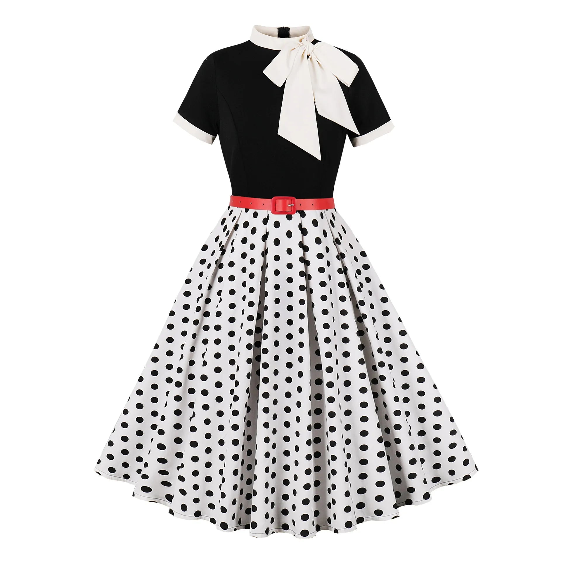 Women Summer Pin Up Casual Party Dress 2024 Short Sleeve Retro Robe 60s 50s Vintage Rockabilly 1960s 1950s Swing Dress Vestidos