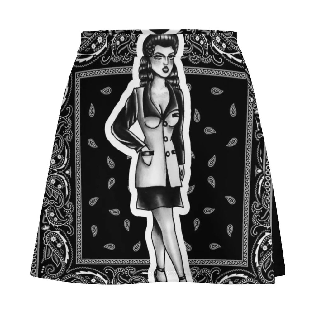 Pachuca Pinup Mini Skirt shorts midi skirt for women Skirt shorts Dresses