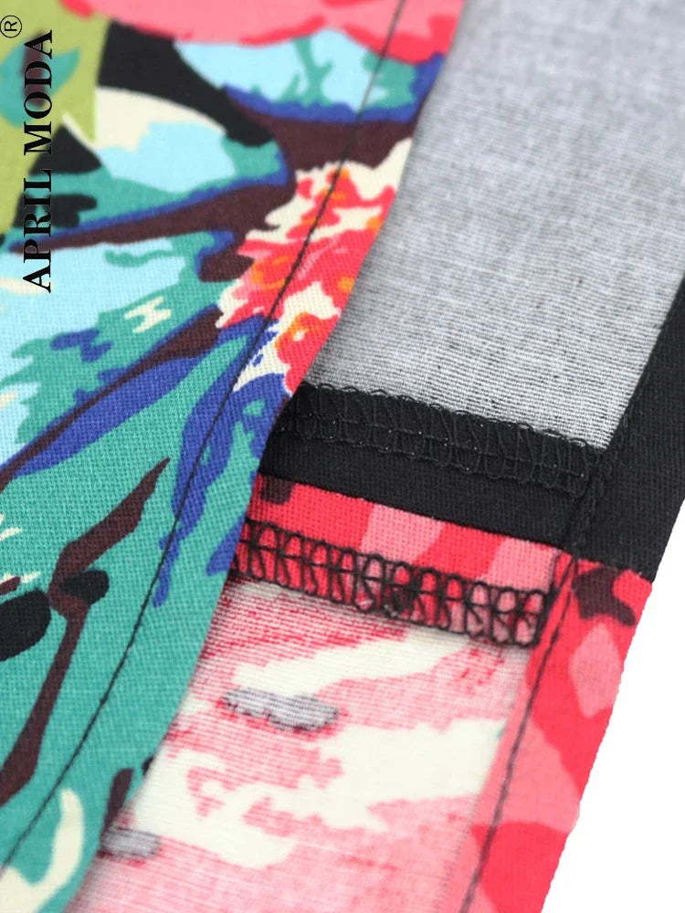 2024 Women Causal A Line Swing Runway Skirt Floral Print Fashion Sexy Summer Vintage Skirt Slim High Waist Pinup 50s 60s Skirts