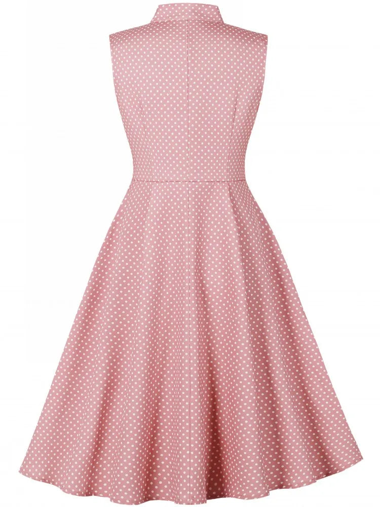 Women Pin Up Casual Hepburn Style Party Dress 2026 Retro Robe 60s 50s Vintage Rockabilly 1960s 1950s Swing Dress Vestidos