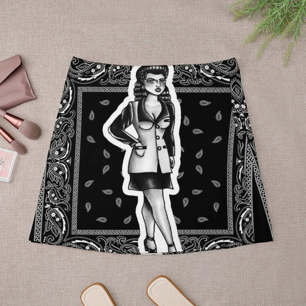 Pachuca Pinup Mini Skirt shorts midi skirt for women Skirt shorts Dresses