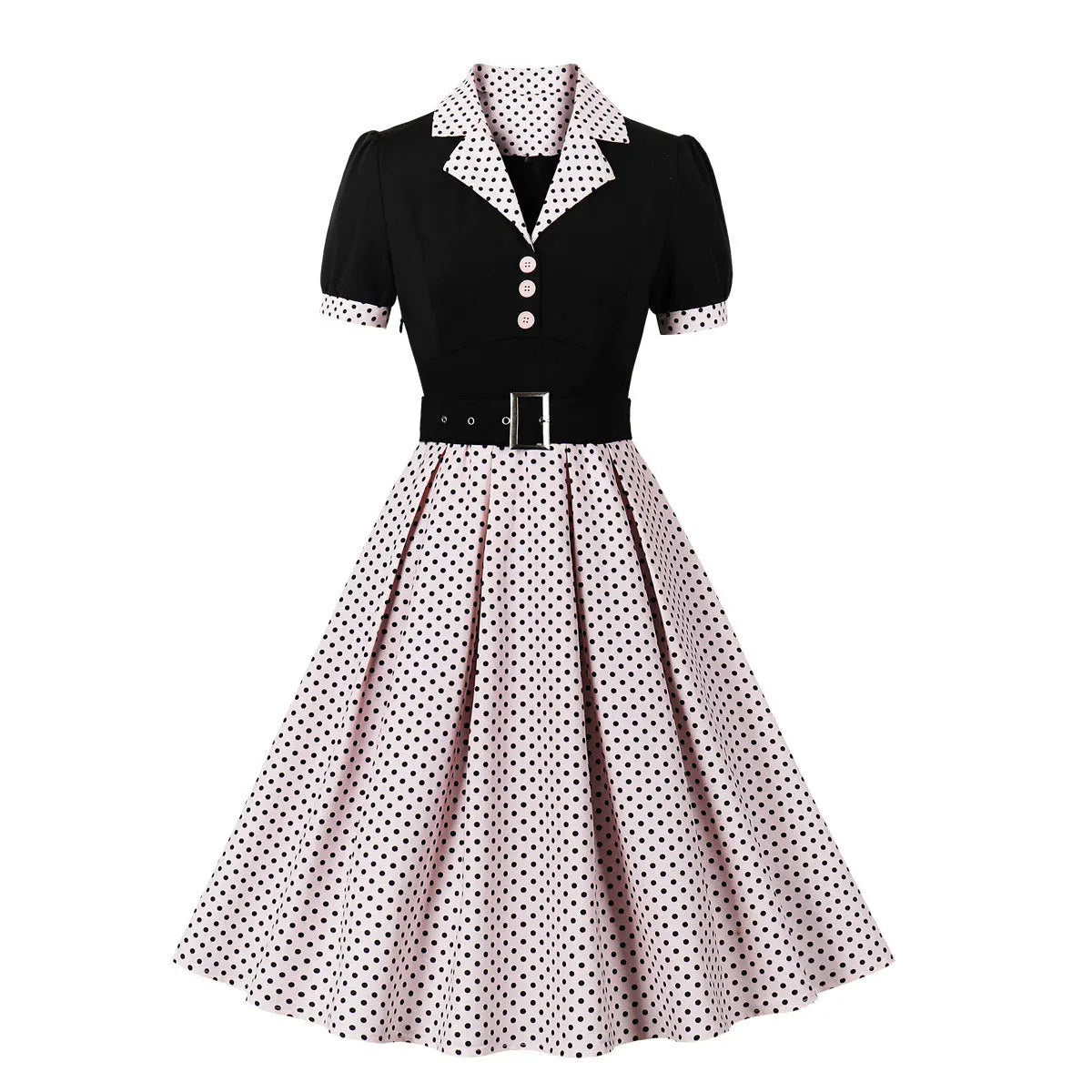 Plus Size Women Pin Up Casual Party Dress 2026 Summer Short Sleeve Retro Robe 60s 50s Vintage Rockabilly Swing Dress Vestidos