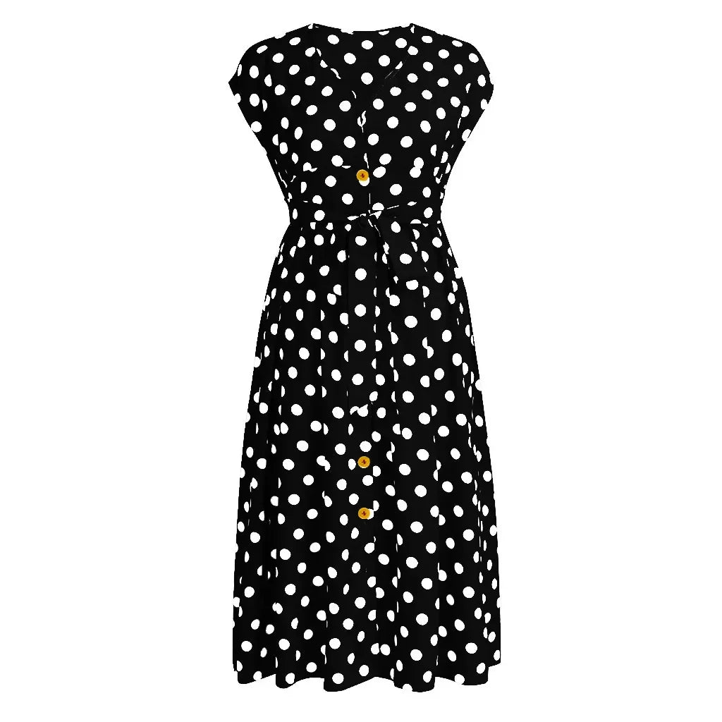 40s 50s Rockabilly Vintage Retro Womens Summer Party Skater Tea Dress Ladies Plus Size Sundress Fashion Clothing 2024