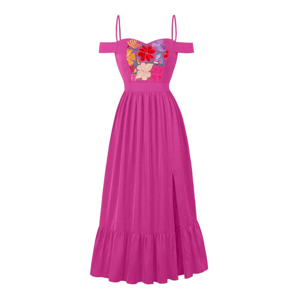 Women Embroidery Pin Up Party Long Maxi Dress 2026 Retro Robe 60s 50s Vintage Rockabilly 1960s 1950s Swing Dress Vestidos