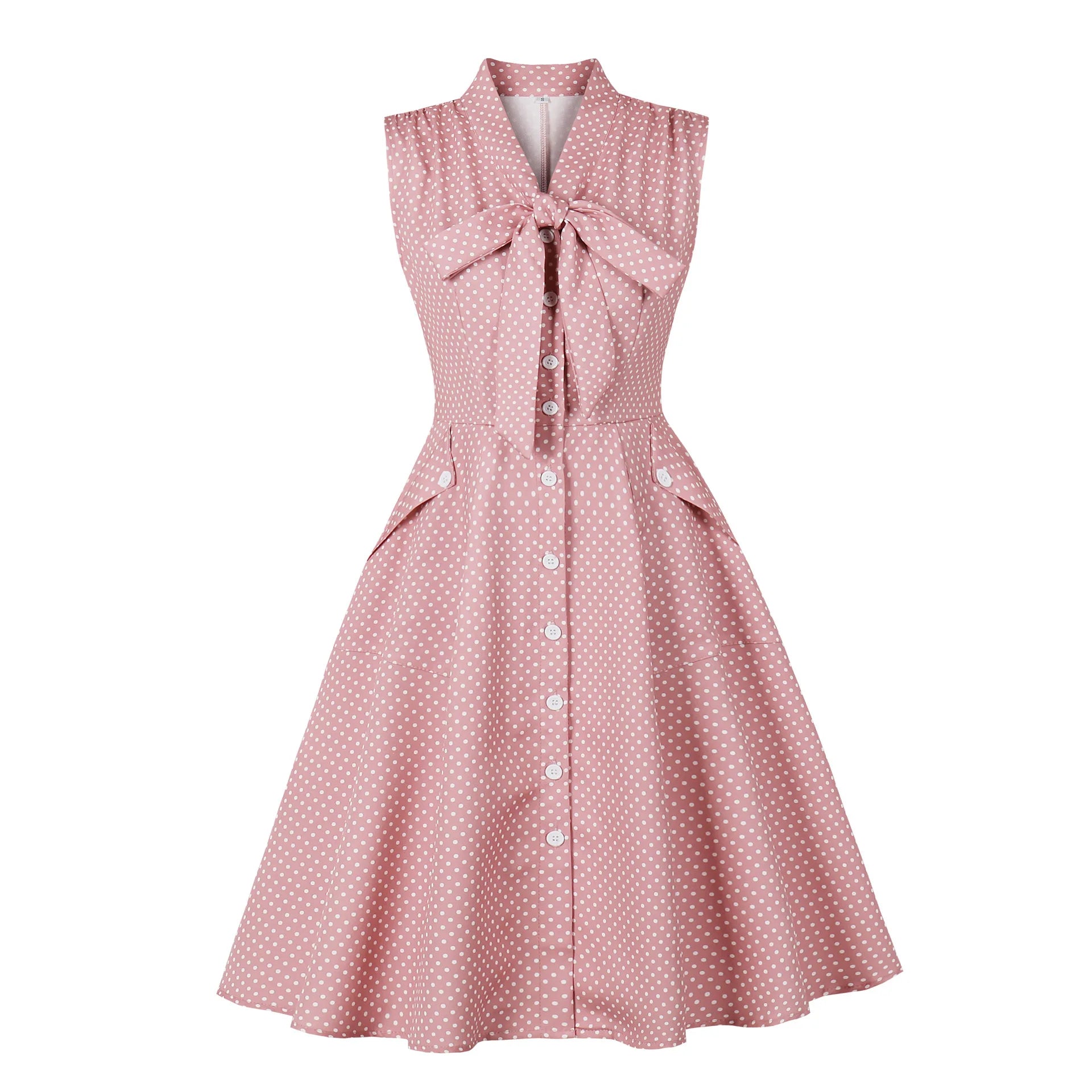 Women Pin Up Casual Hepburn Style Party Dress 2026 Retro Robe 60s 50s Vintage Rockabilly 1960s 1950s Swing Dress Vestidos