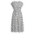 40s 50s Rockabilly Vintage Retro Womens Summer Party Skater Tea Dress Ladies Plus Size Sundress Fashion Clothing 2024